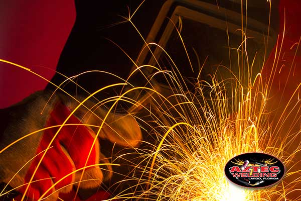 sparks flying - welding action image